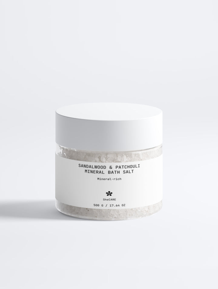 Sandalwood & Patchouli Mineral Bath Salt