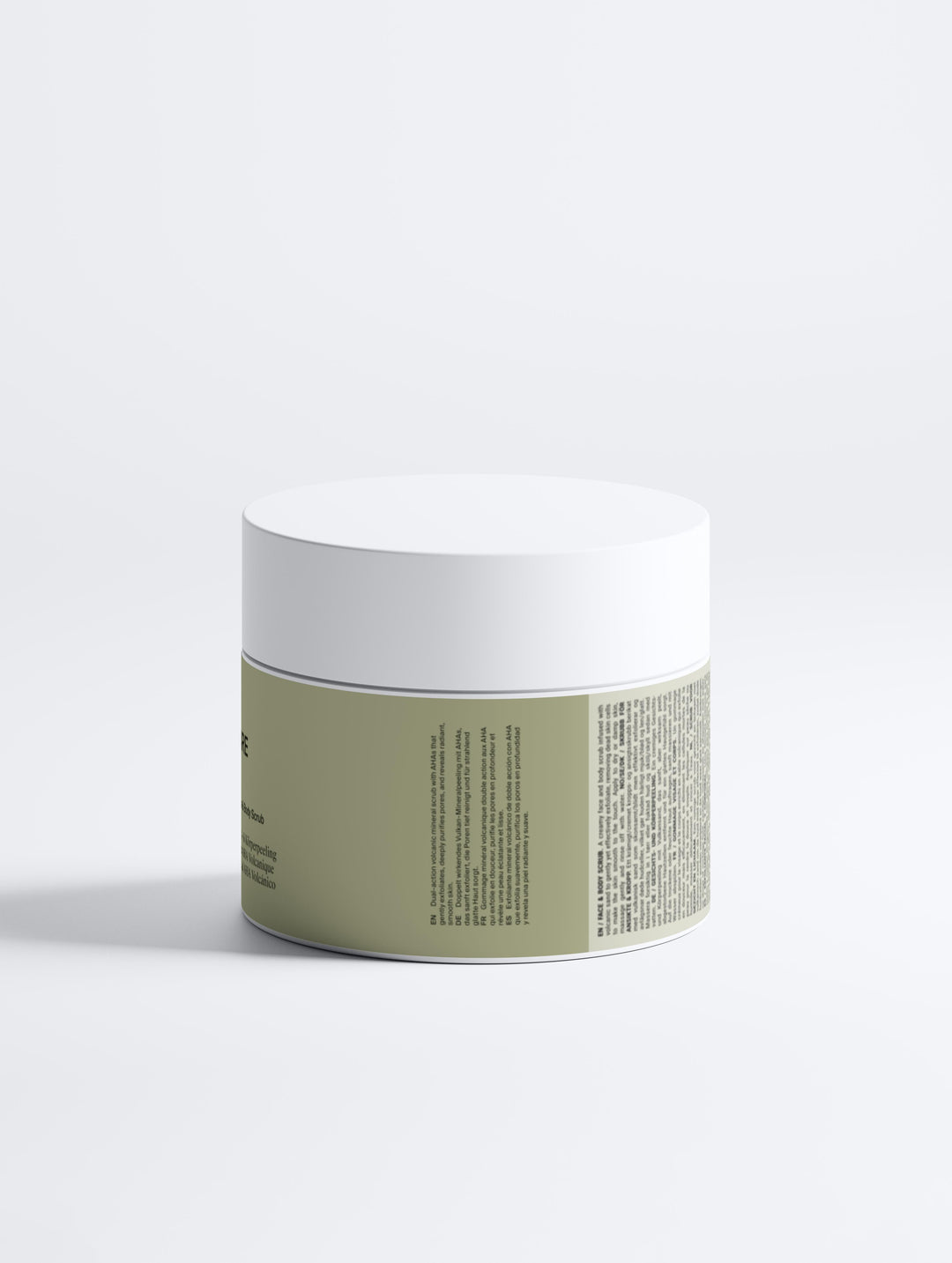 The Volcanic AHA Face and Body Scrub