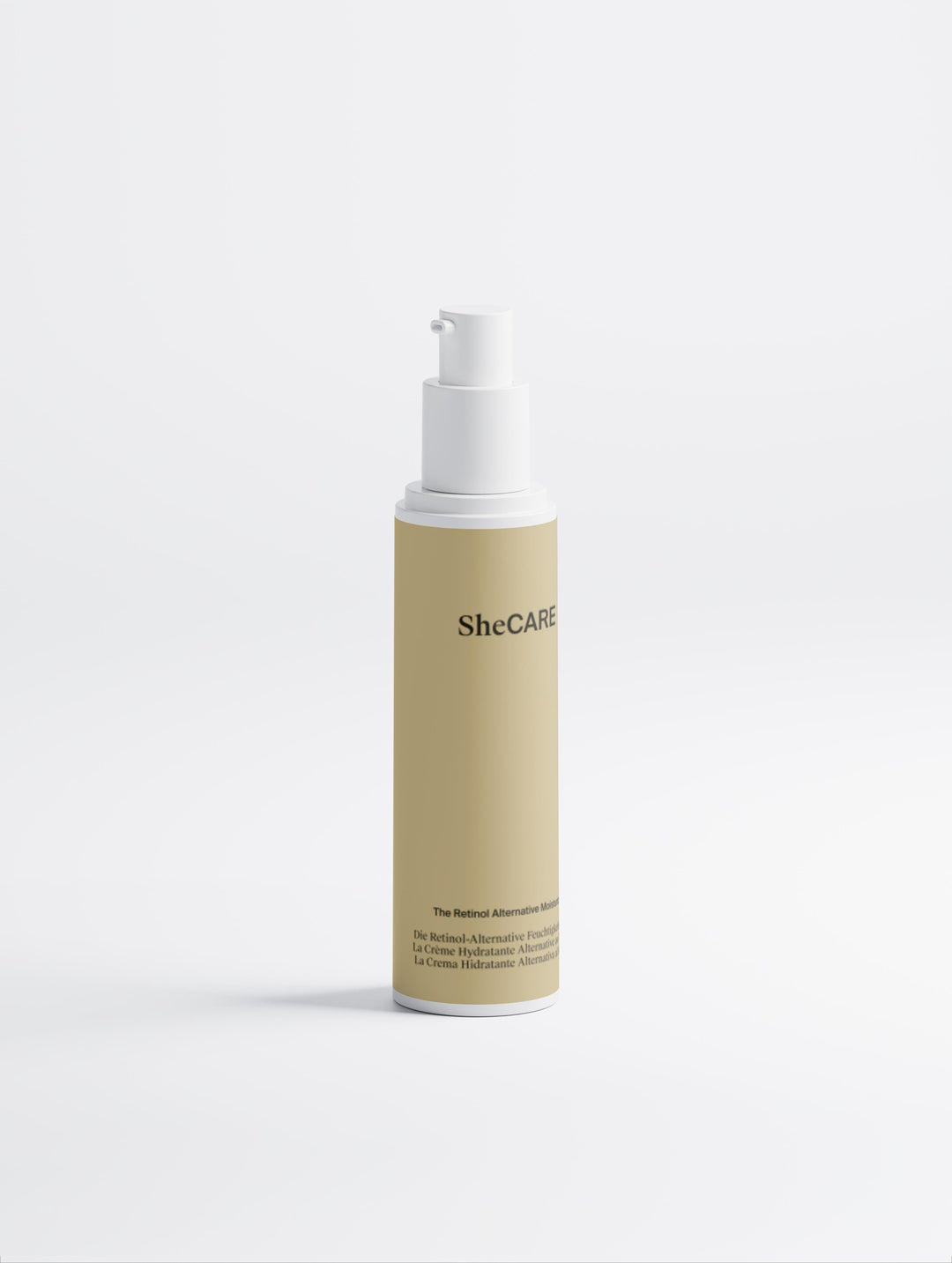 Retinol Alternative Moisturizer 50ml - Pflanzliche Anti-Aging Feuchtigkeitscreme mit Bidens Pilosa für empfindliche Haut