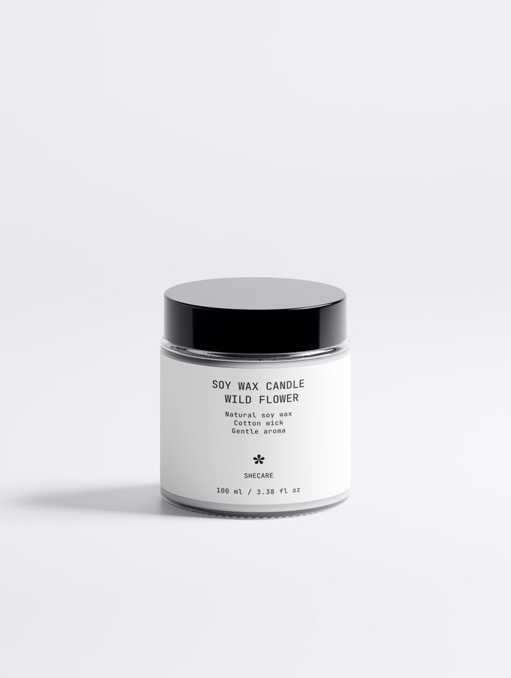 Soy Wax Candle Wild Flower