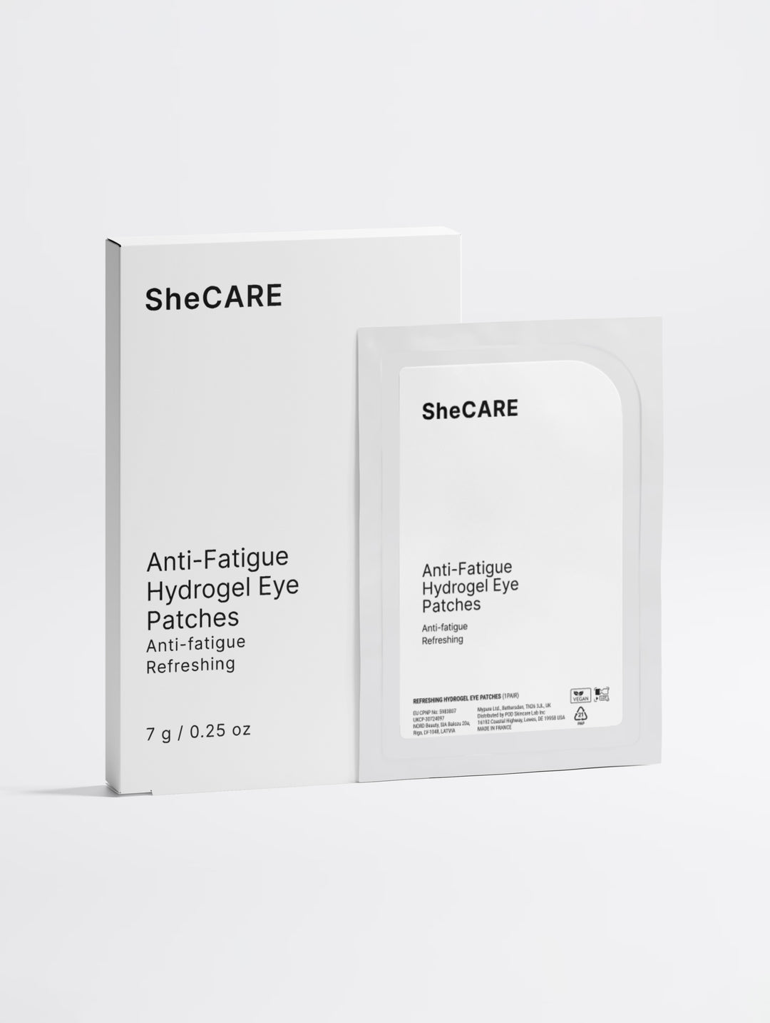 Anti-Fatigue Hydrogel Eye Patches