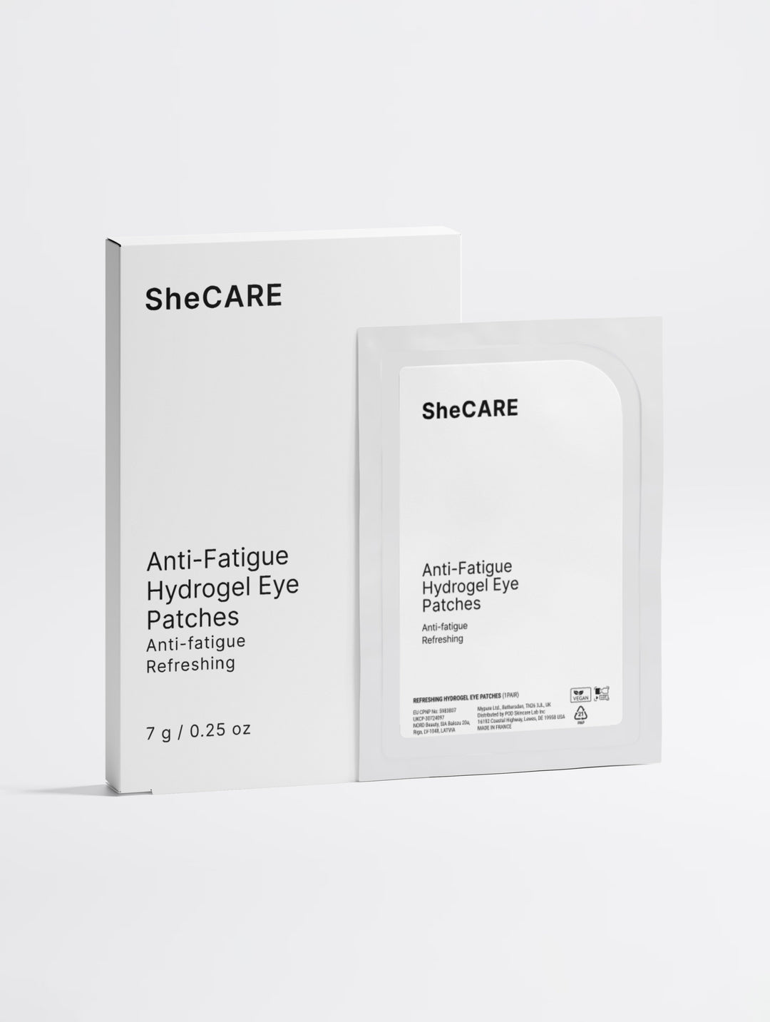 Anti-Fatigue Hydrogel Eye Patches